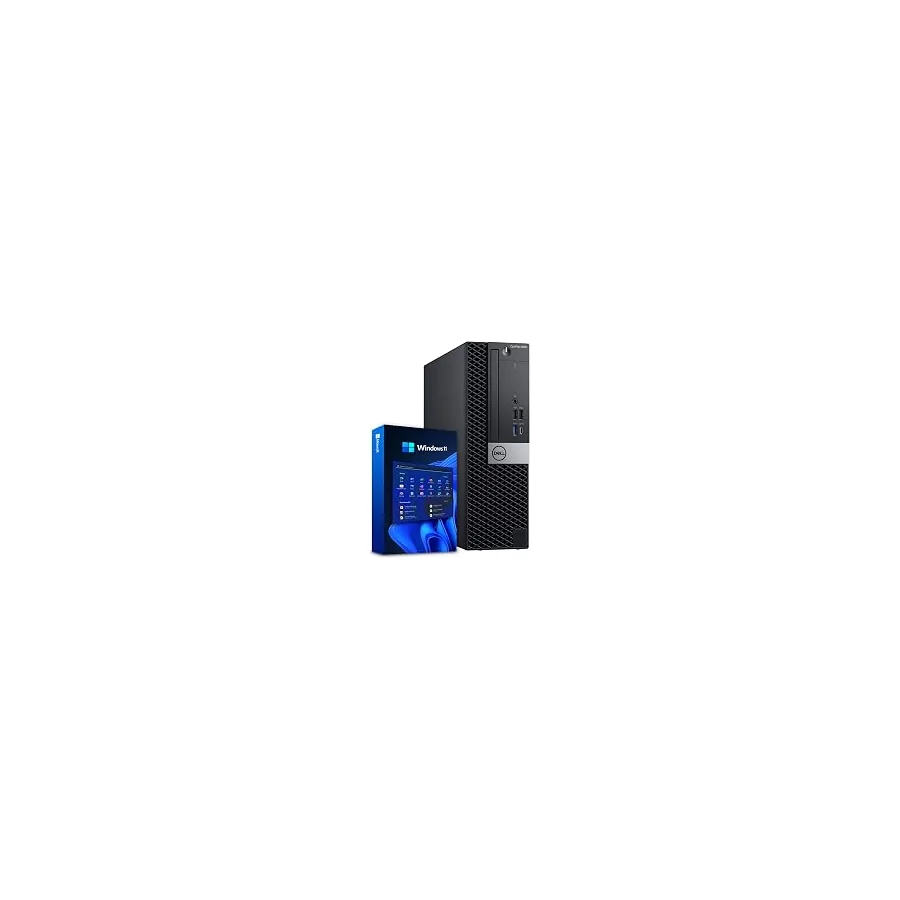 Dell Windows 11 Desktop Computer OptiPlex 5060 | Intel Core i5-8500 Six Core (4.3GHz Turbo) | 16GB DDR4 RAM | 500GB SSD Solid State + 1TB HDD | WiFi + Bluetooth | Home or Office PC (Renewed)