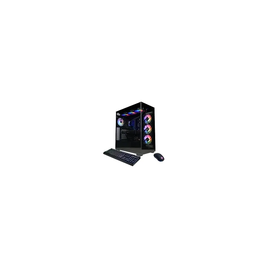 CyberPowerPC Gamer Xtreme VR Gaming PC, Intel Core i9-14900KF 3.2GHz, GeForce RTX 5070 12GB, 32GB DDR5, 2TB PCIe 4.0 SSD, WiFi Ready & Windows 11 Home (GXiVR8080A39)