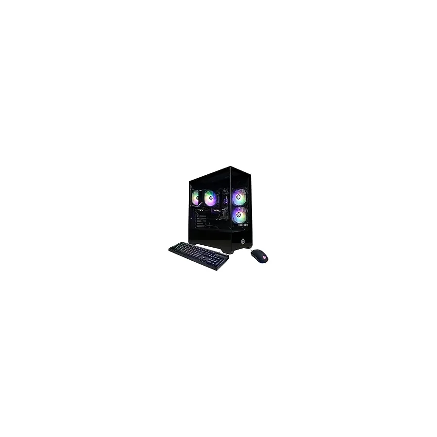 CyberPowerPC Gaming PC, Intel Core i5-14400F, GeForce RTX 5060 8GB | Gamer Xtreme, 16GB DDR5, 1TB PCIe 4.0 SSD, WiFi Ready & Windows 11 Home (GXiVR8060A47)