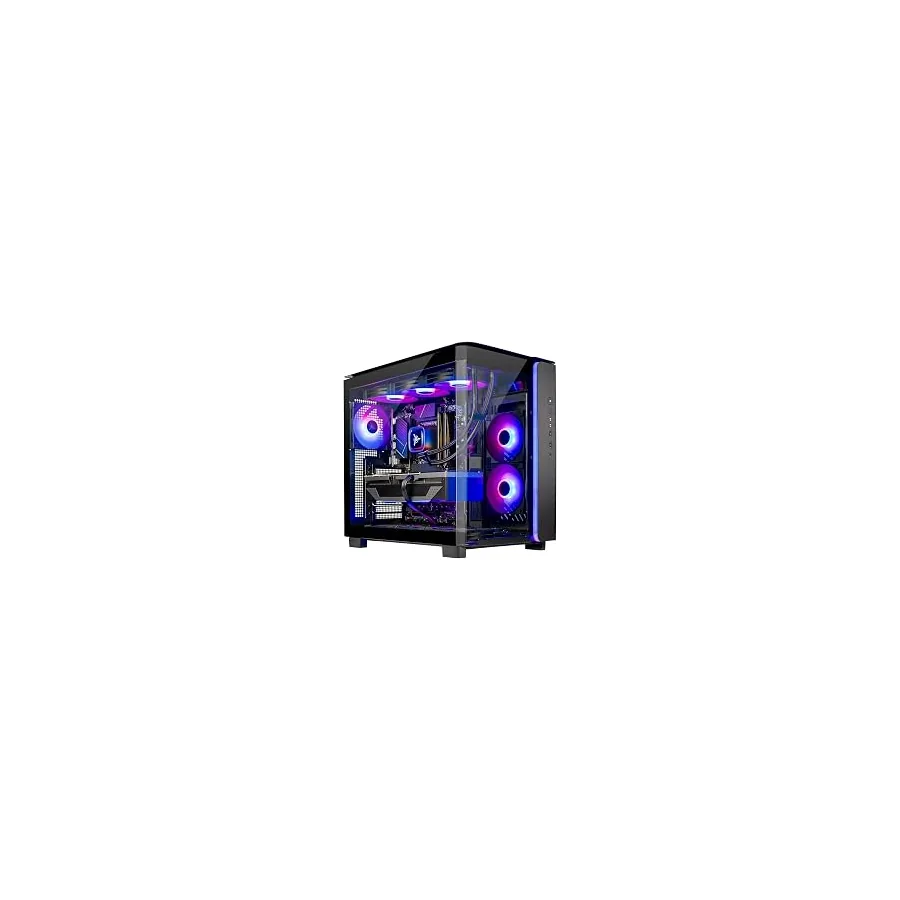 Skytech Gaming King 95 Gaming PC, AMD Ryzen 7 9850X3D 4.7GHz, NVIDIA RTX 5080 16GB VRAM, 2TB NVMe SSD, 32GB DDR5 RAM 6000, 850W Gold ATX 3 PSU, 360 ARGB AIO, Wi-Fi 5, Windows 11, Desktop