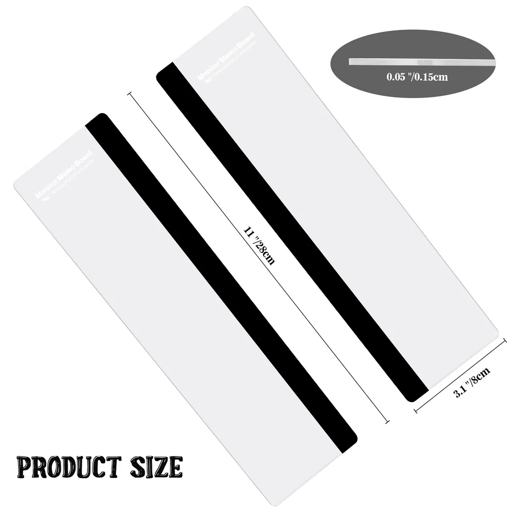 Office Desk Accessories 2pcs Computer Monitor Memo Board Office Supplies image 3