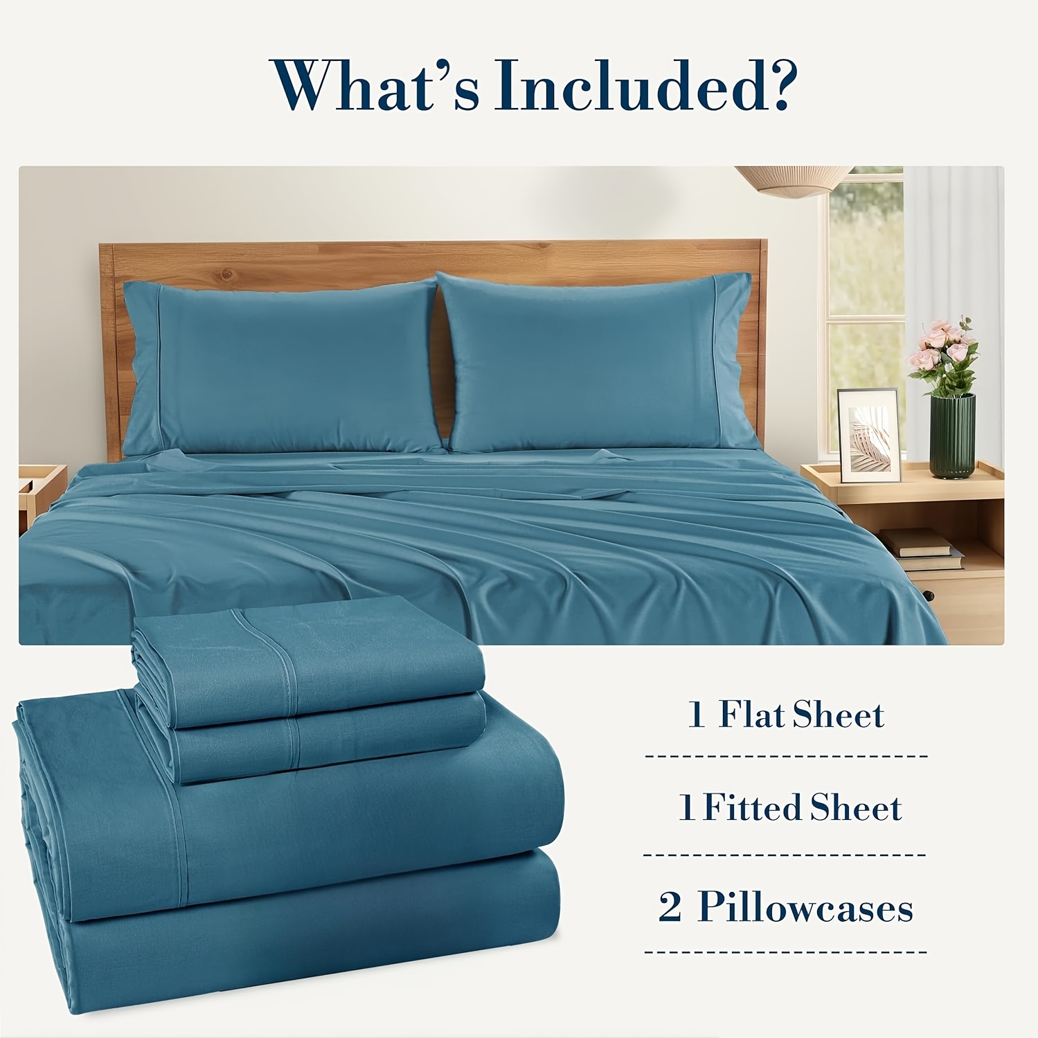 Sheet set package contents
